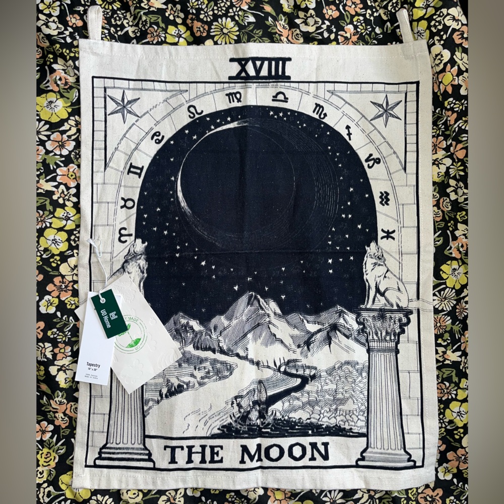 Urban Outfitters UO HOME Celestial Moon Tapestry NEW NWT